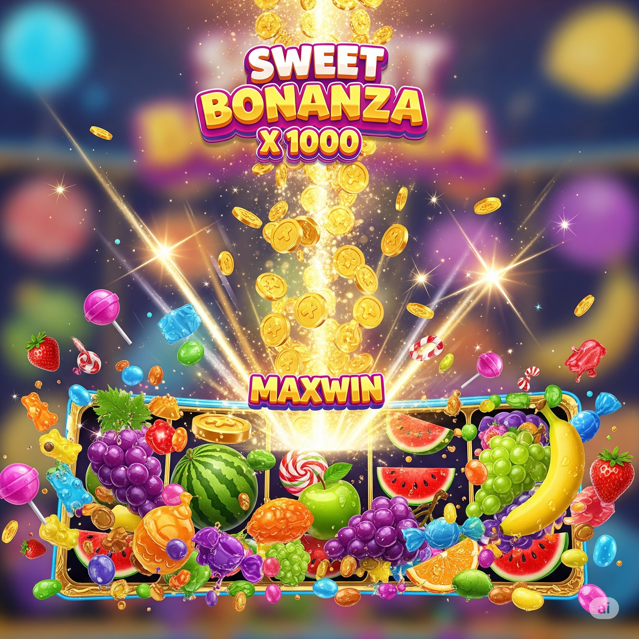 Sweet Bonanza X 1000: Slot Manis dengan Peluang Maxwin Hingga Ribuan Kali Lipat!