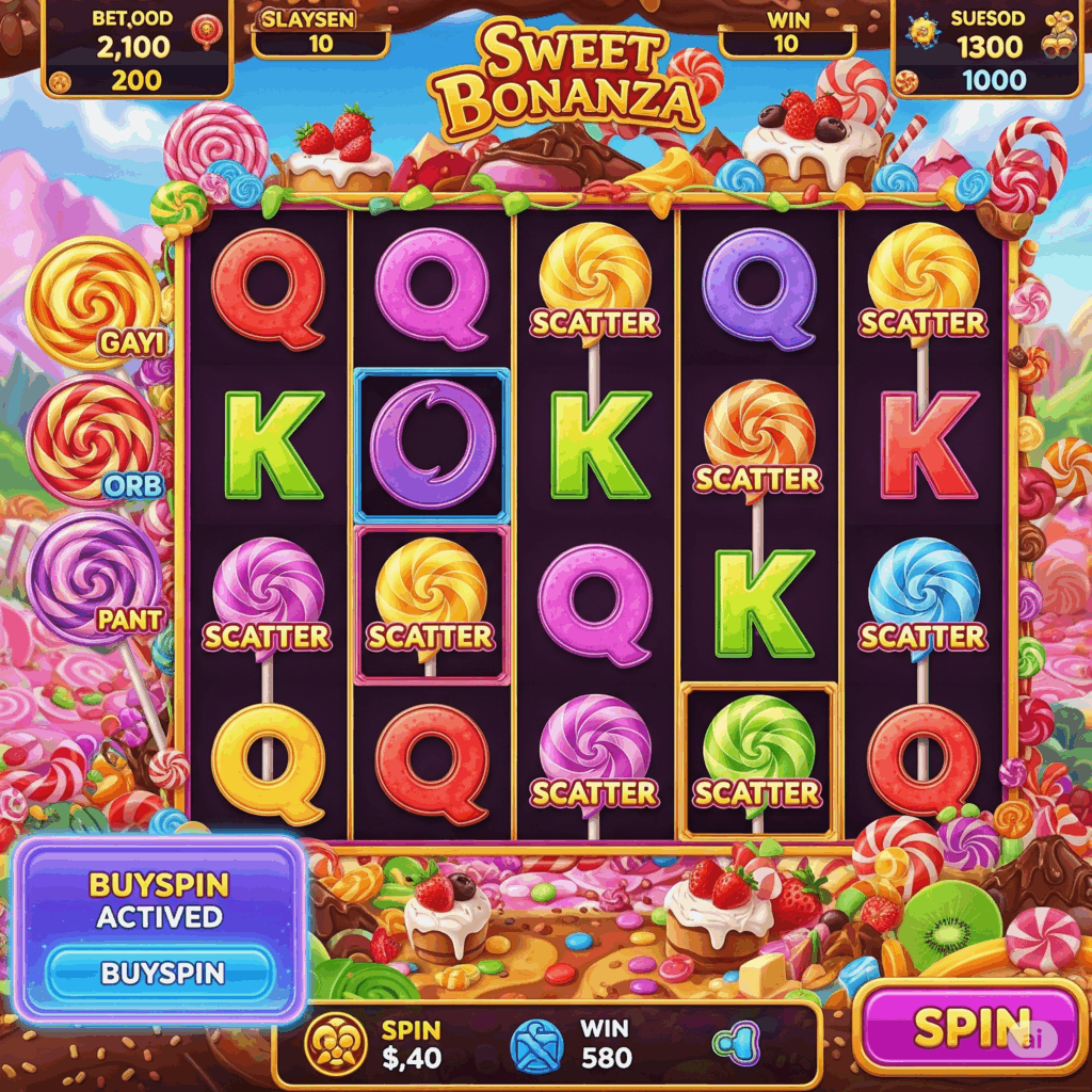 Buyspin atau Nunggu Scatter? Simak Strategi Sweet Bonanza yang Tepat